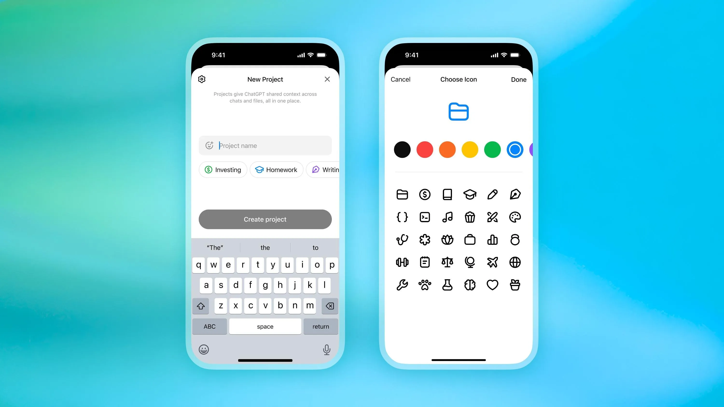 Як виглядає інтерфейс функції Проєкти Як виглядає інтерфейс функції Проєкти