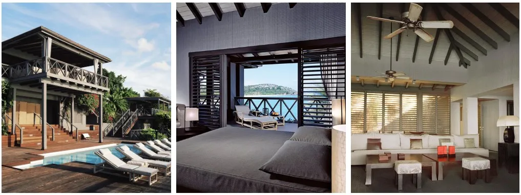 Який вигляд мають вілли на Карибах Який вигляд мають вілли на Карибах