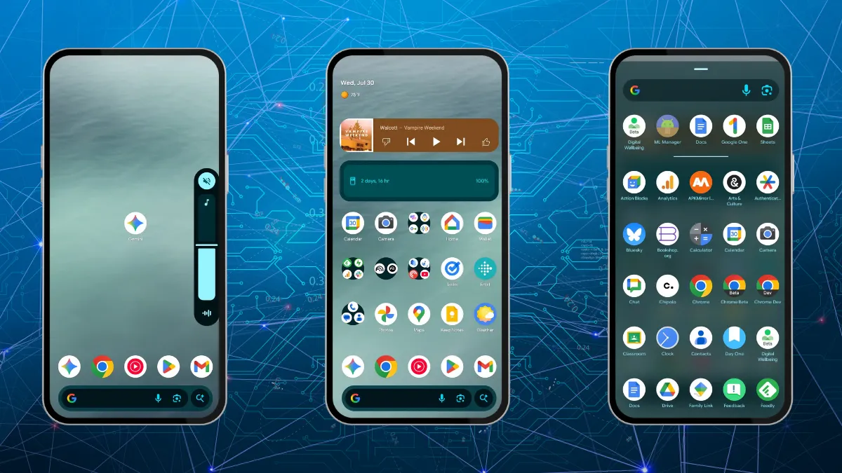 Андроид 16 Материал 3 Экспрессивный Андроид 16 Материал 3 Экспрессивный