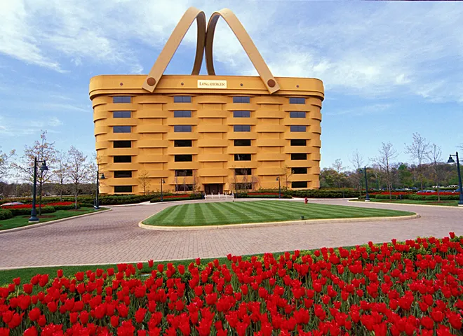 Дом-корзинка в США