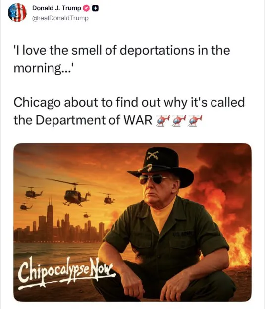 Трамп опублікував допис у мережі Truth Social