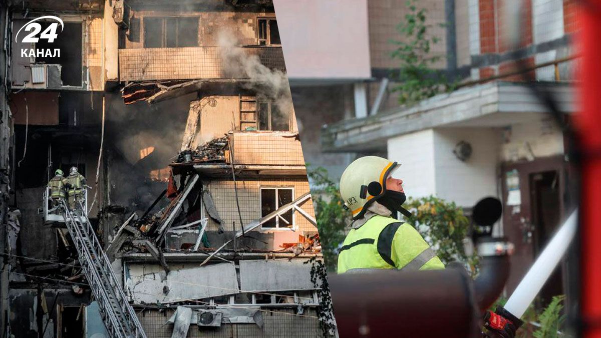 Російські дрони масовано атакували Київ Російські дрони масовано атакували Київ