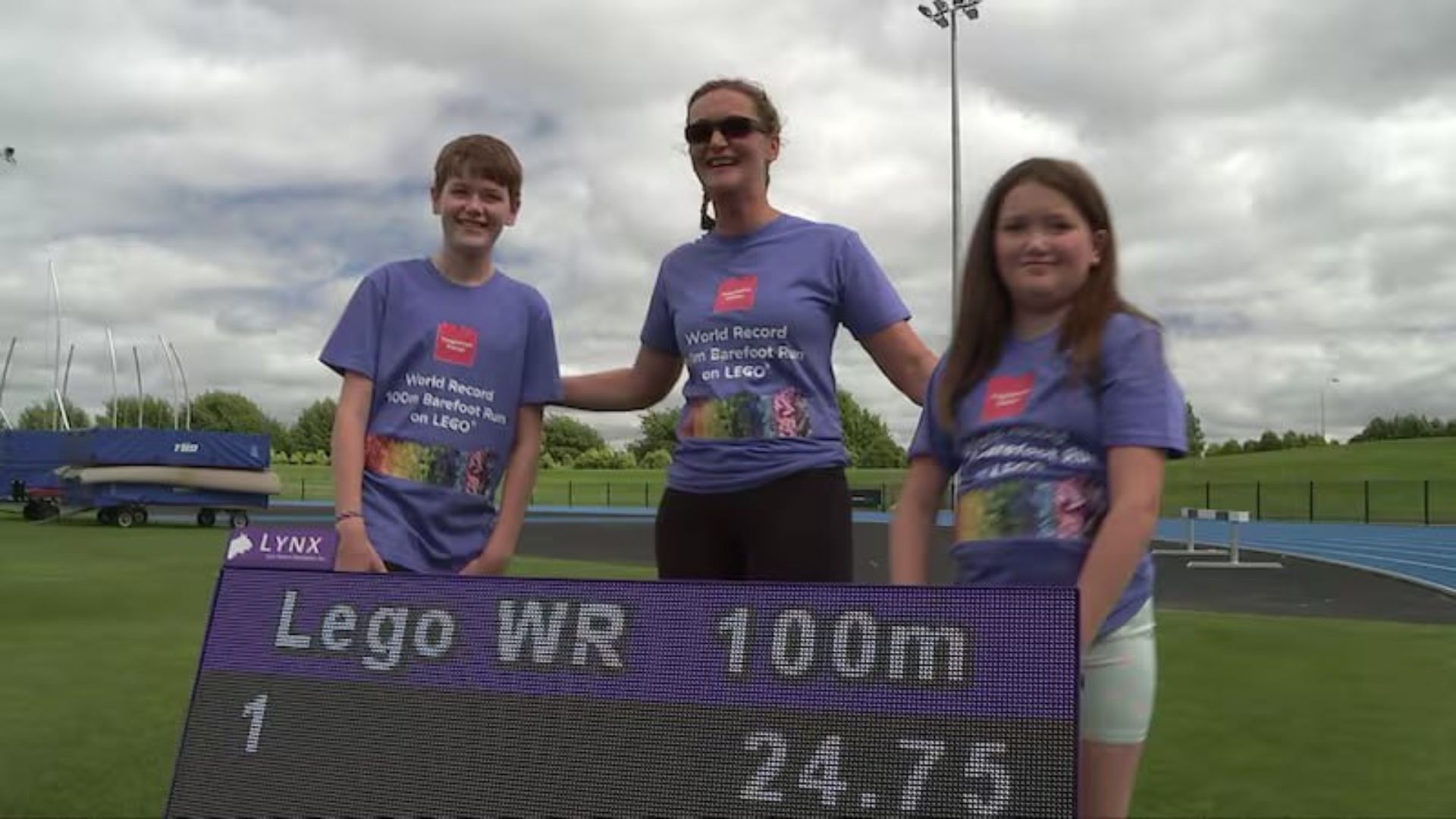 Рекордный забег по LEGO в Новой Зеландии