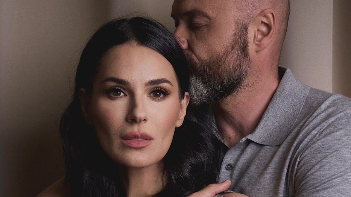 Маша Єфросиніна з чоловіком Маша Єфросиніна з чоловіком