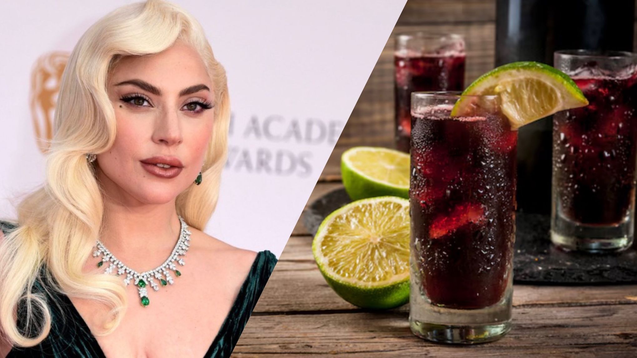 Улюблений коктейль Леді Гаги з 2 інгредієнтів