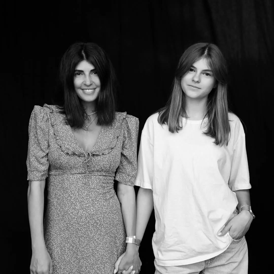 Сабіна Мусіна з донькою Сабіна Мусіна з донькою