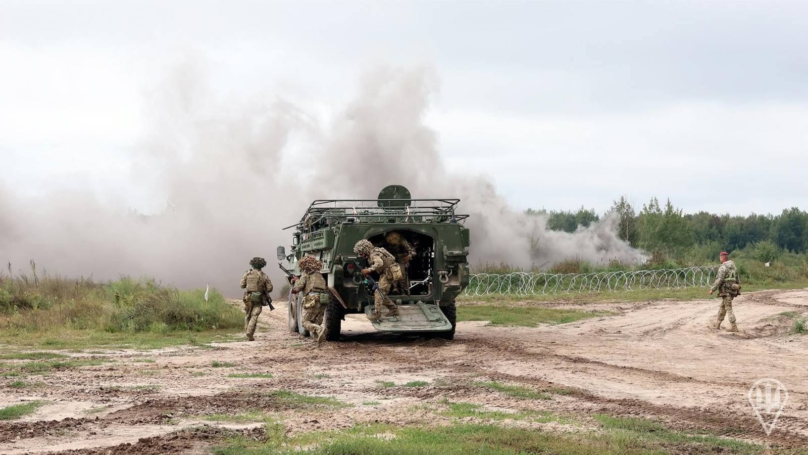 Карта боевых действий на 9 сентября