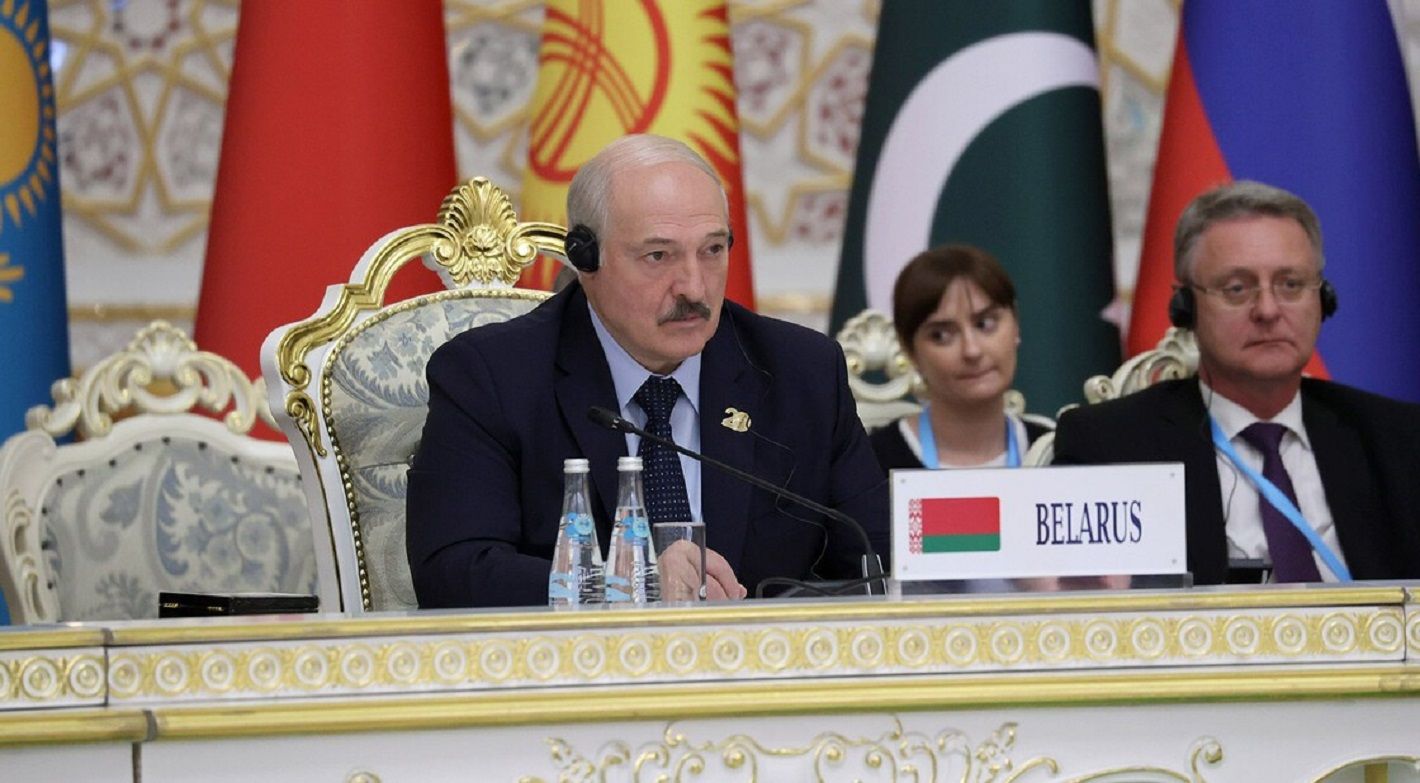 Лукашенко на саміті ШОС Лукашенко на саміті ШОС