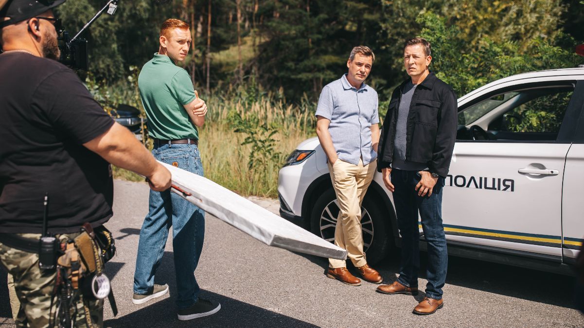 Зйомки серіалу "Тиха Нава" Зйомки серіалу "Тиха Нава"