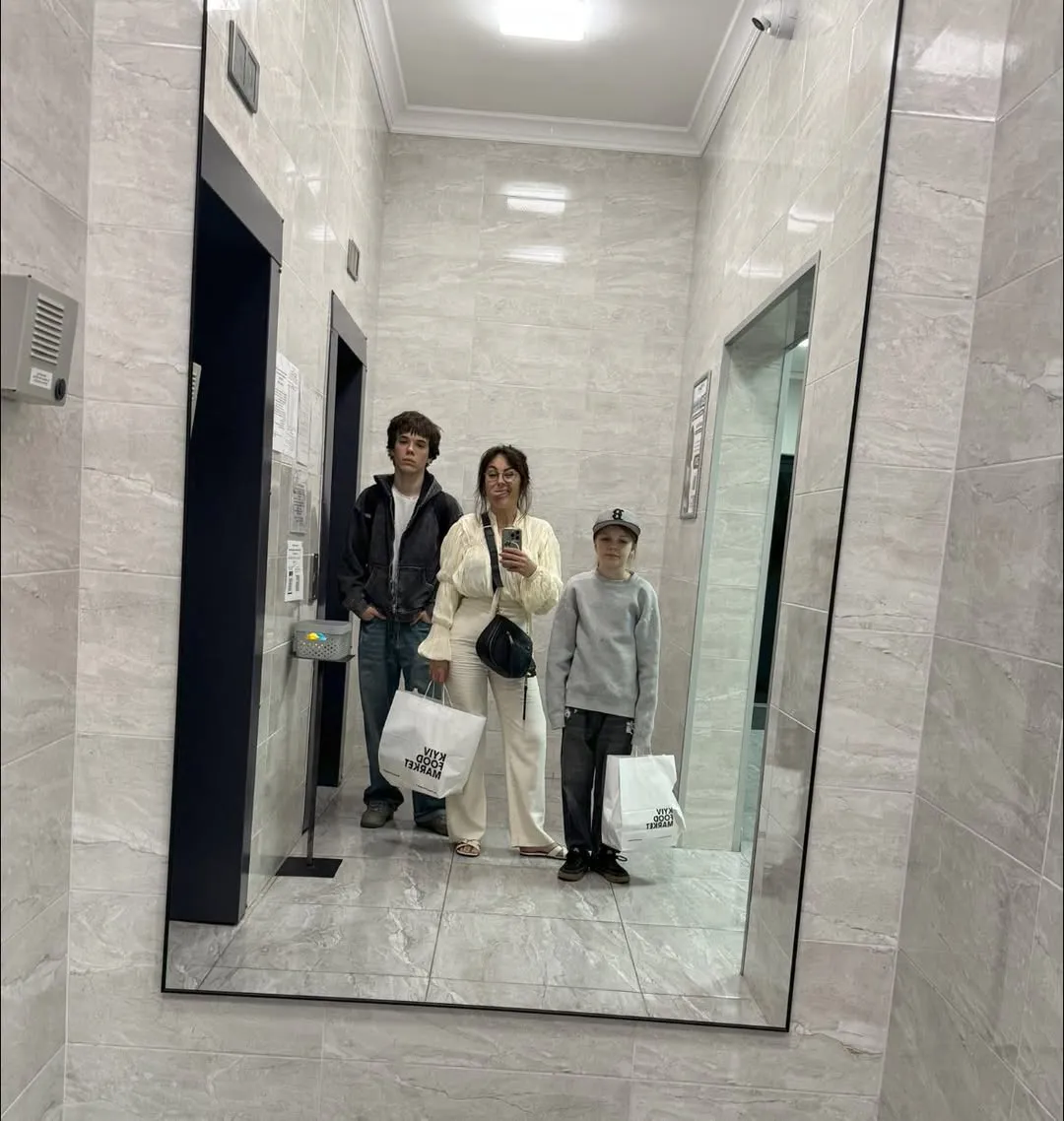 Даша Малахова з синами