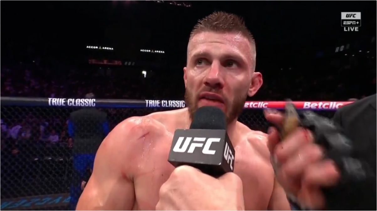 Роберт Бричек помилився в інтерв'ю після перемоги у бою на турнірі UFC - відео
