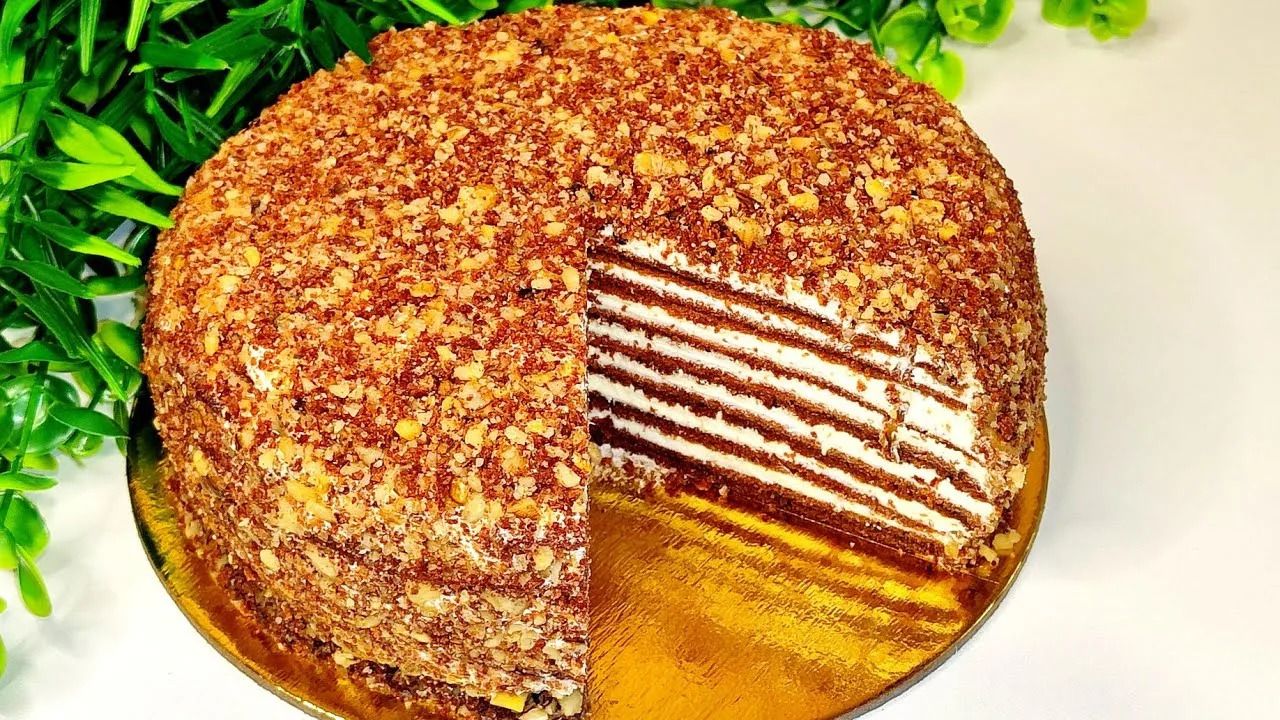 Вкусный торт без выпекания Вкусный торт без выпекания