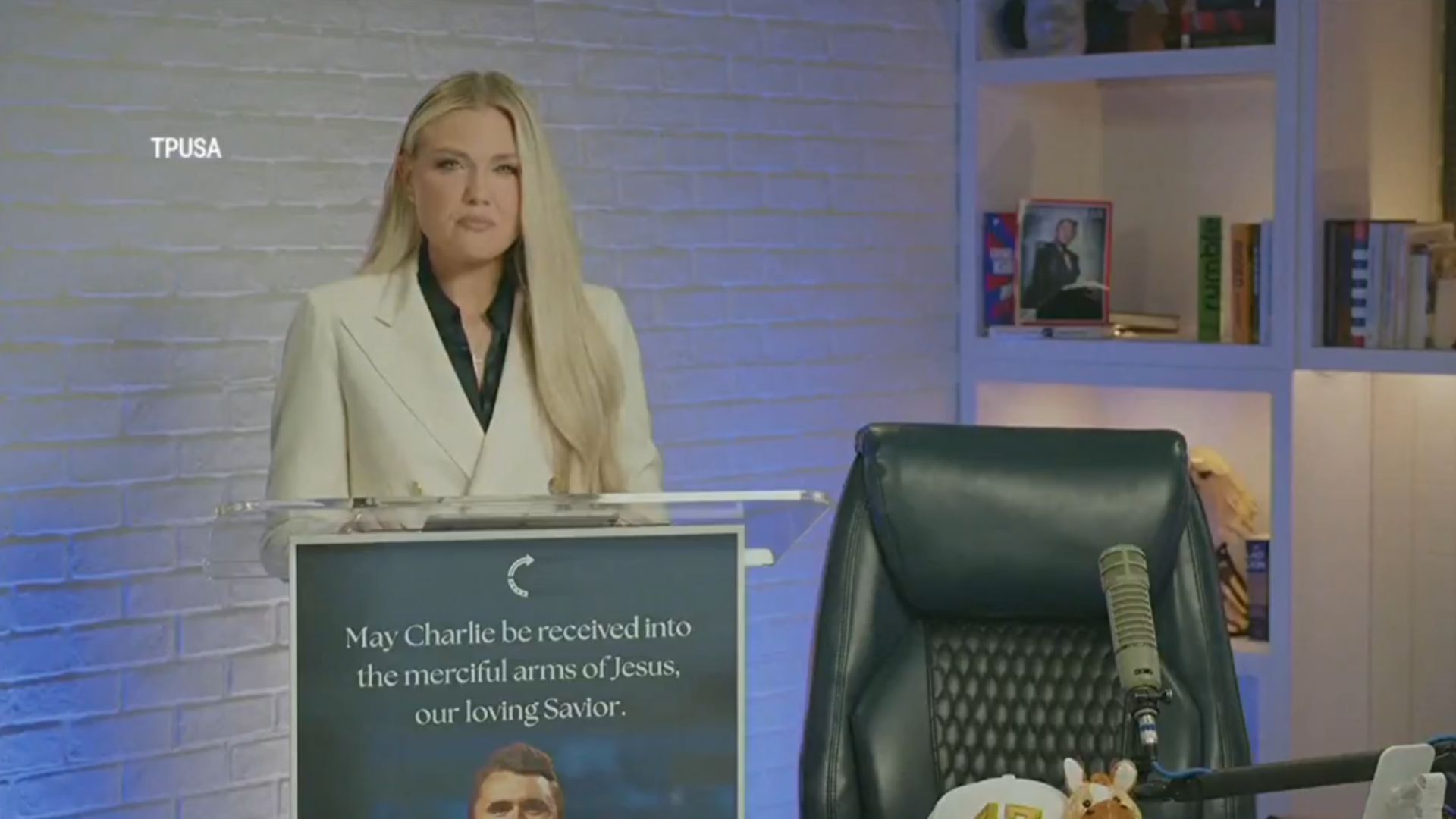 Речь Эрики Кирк Речь Эрики Кирк