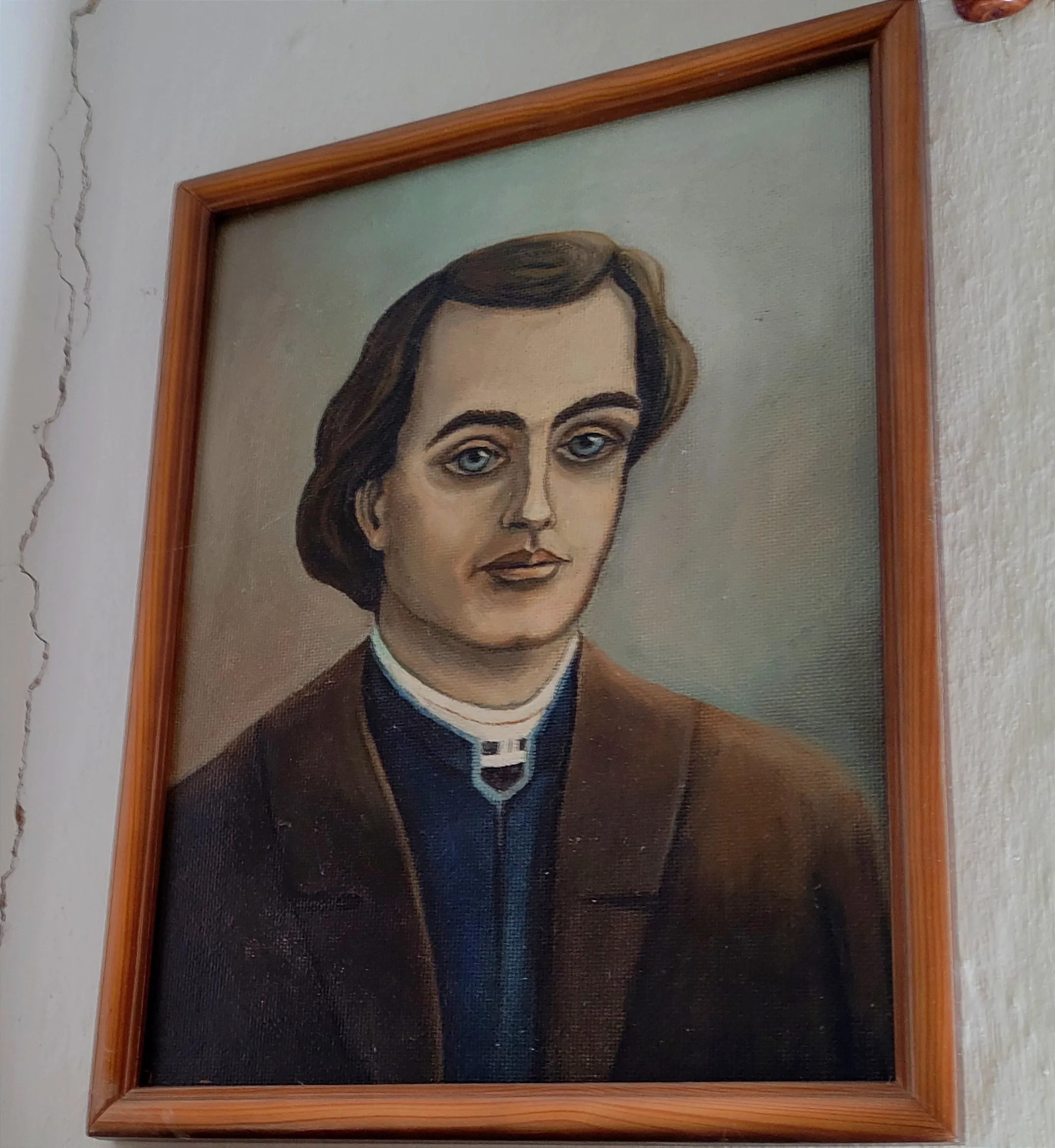 Портрет Маркіяна Шашкевича у виконанні Богдана Нестера