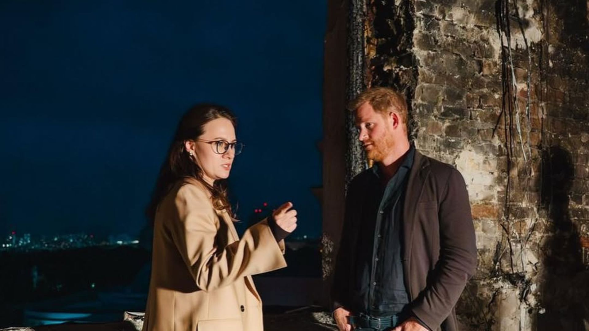 Принц Гаррі в атакованому Росією Кабміні Принц Гаррі в атакованому Росією Кабміні