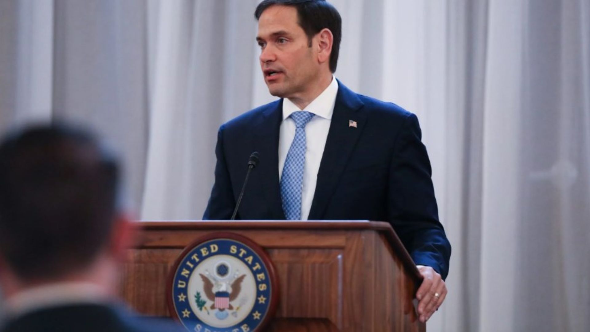 Рубіо не знає, чи залетіли російські дрони до Польщі навмисне Рубіо не знає, чи залетіли російські дрони до Польщі навмисне