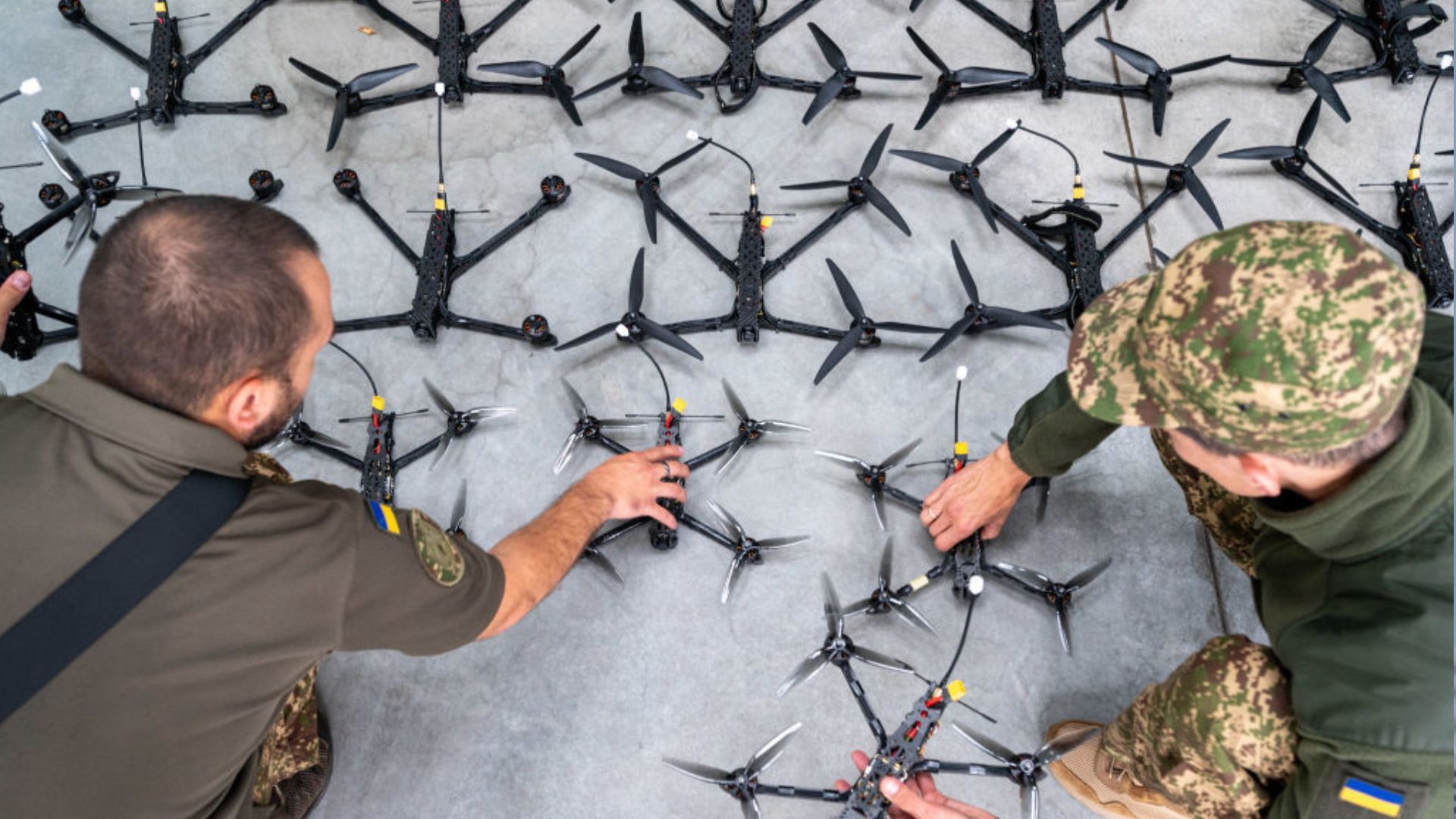 Рои дронов могут изменить войну