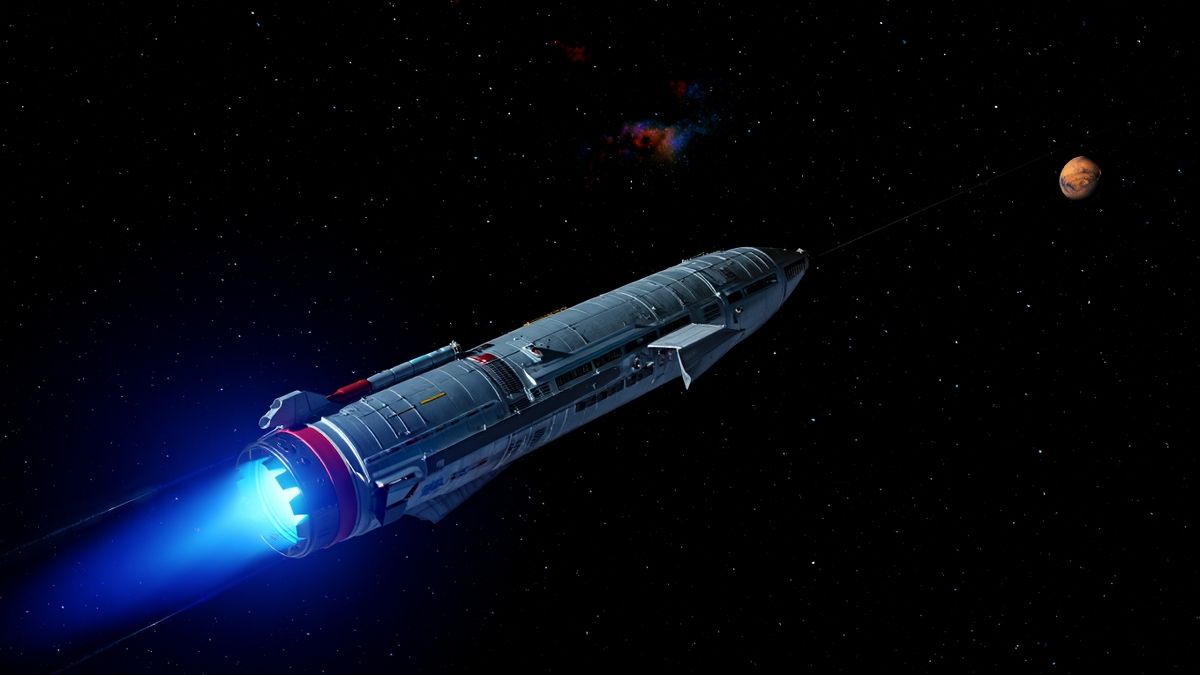 Ядерный ракетный двигатель для Марса – новая технология может сократить время полета вдвое