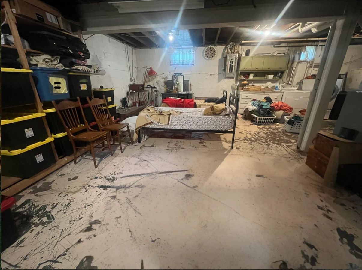 Ремонт в старом подвале - как пара сделала красивую гостиную за 4 дня - Недвижимость