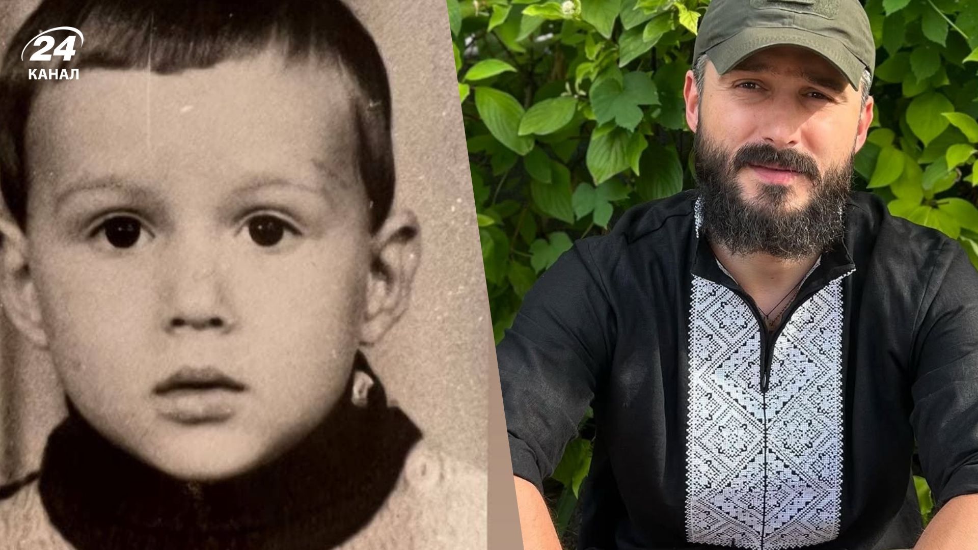 Андрей Фединчик в детстве и сейчас