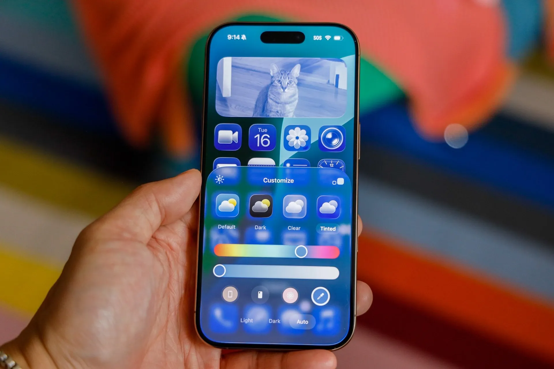 Зменшення ефектів Liquid Glass Зменшення ефектів Liquid Glass