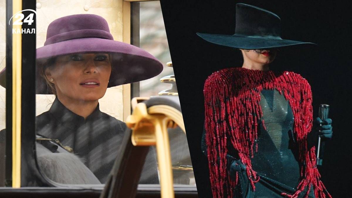 Мелания Трамп снова в таинственной шляпке Мелания Трамп снова в таинственной шляпке