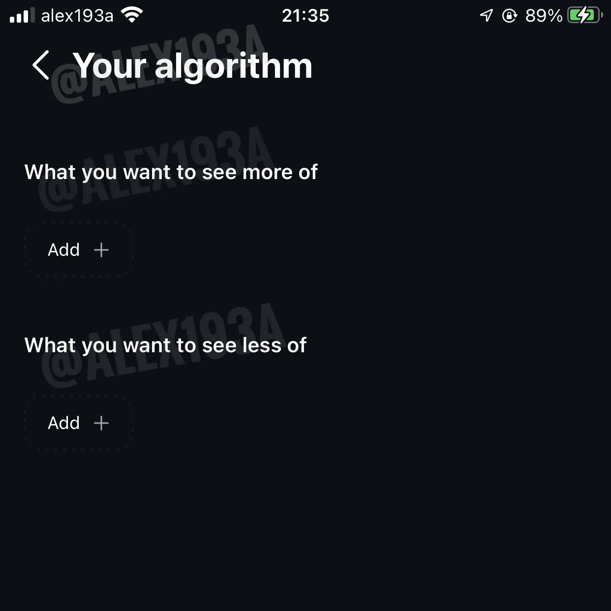 Your algorithm