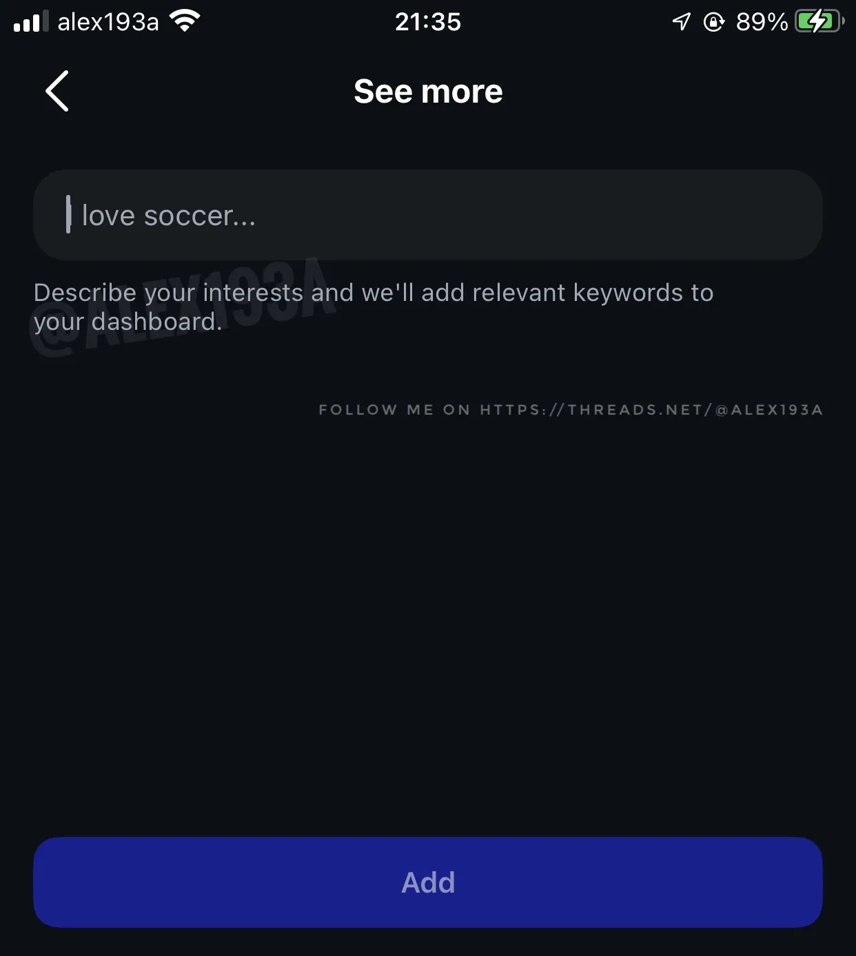 Your algorithm Your algorithm