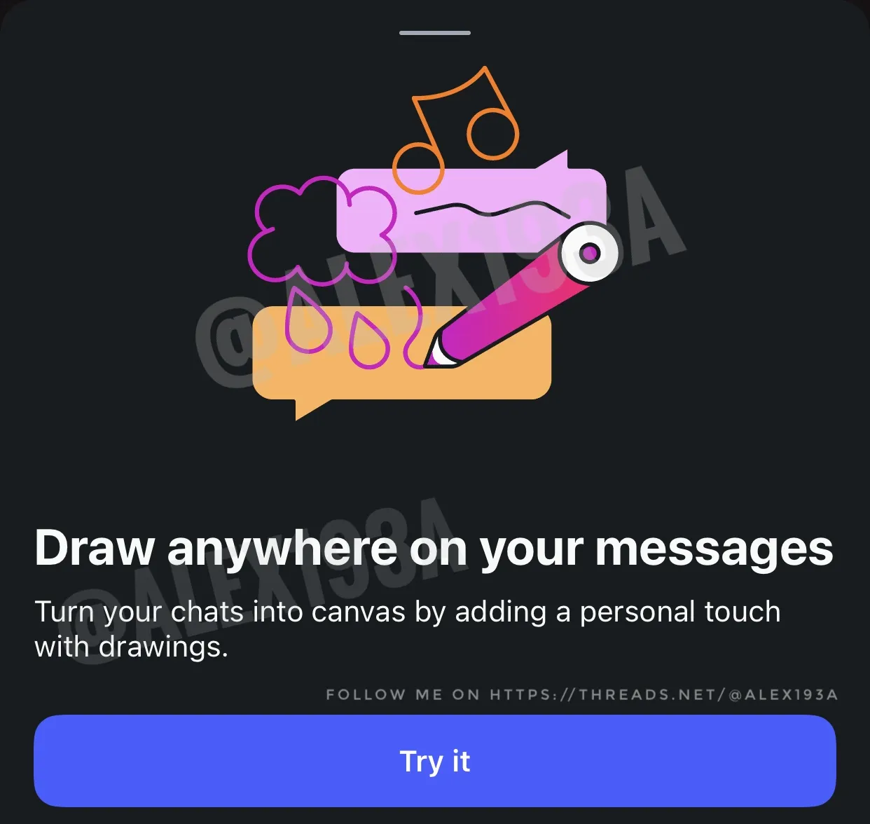 Функція малювання в чатах