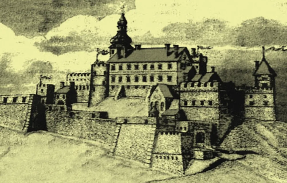 Замок мав такий вигляд