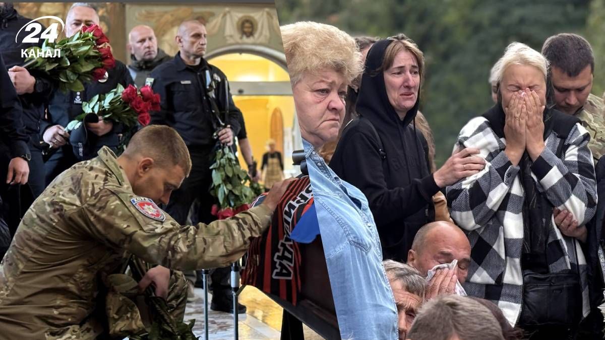 Прощання із загиблими у Черкаській області - 24 Канал Прощання із загиблими у Черкаській області - 24 Канал