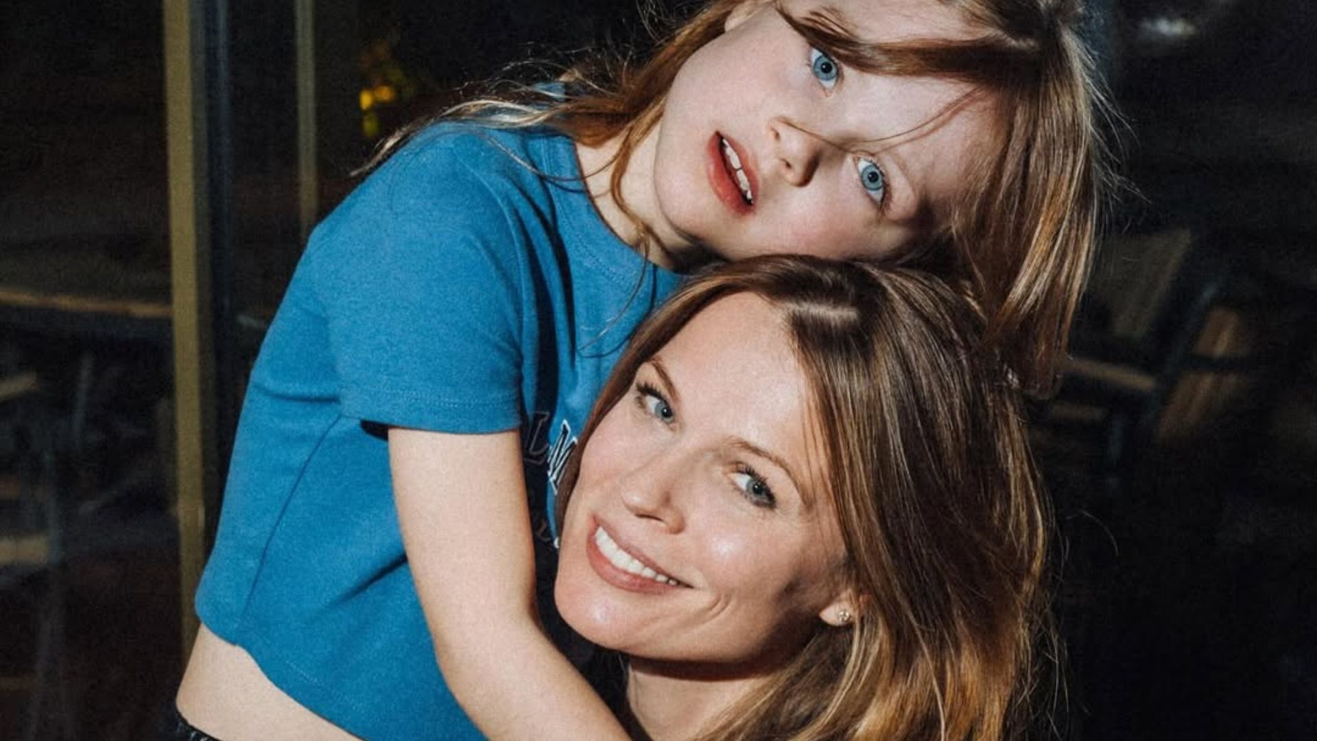 Ольга Фреймут з донькою Євдокією 