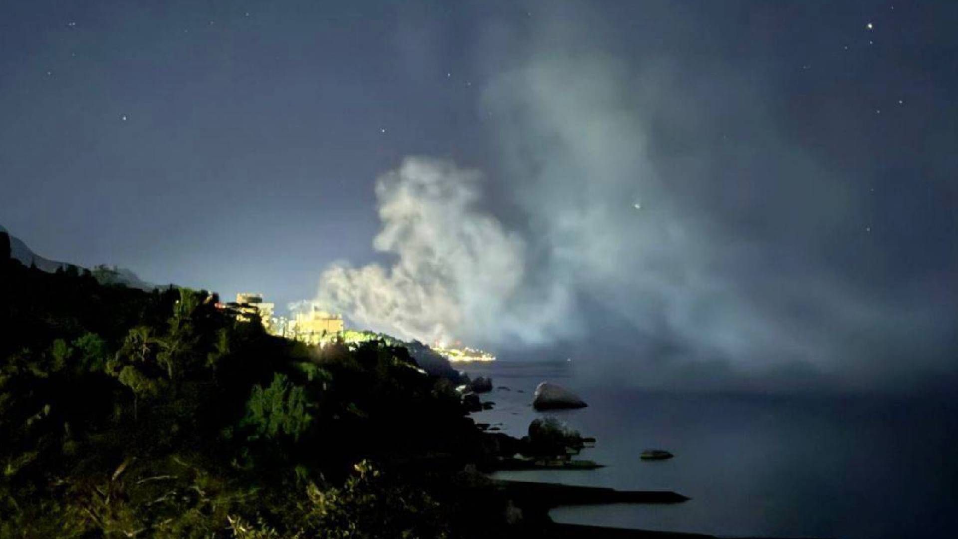 Дроны атаковали южный берег Крыма