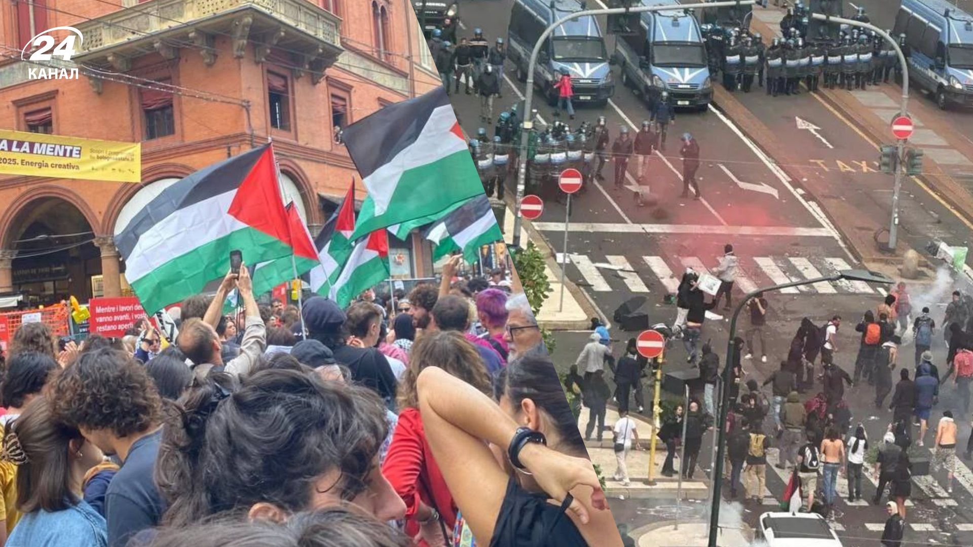 Италию охватили массовые протесты и забастовки из-за отказа властей признавать Палестину - Геополитика Италию охватили массовые протесты и забастовки из-за отказа властей признавать Палестину - Геополитика