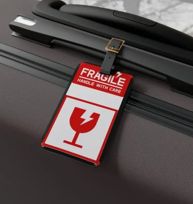 Крихка наліпка може пришвидшити отримання багажу в аеропорті Крихка наліпка може пришвидшити отримання багажу в аеропорті