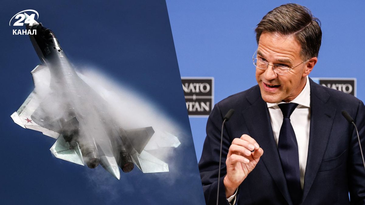 Рютте про російські літаки в Естонії Рютте про російські літаки в Естонії