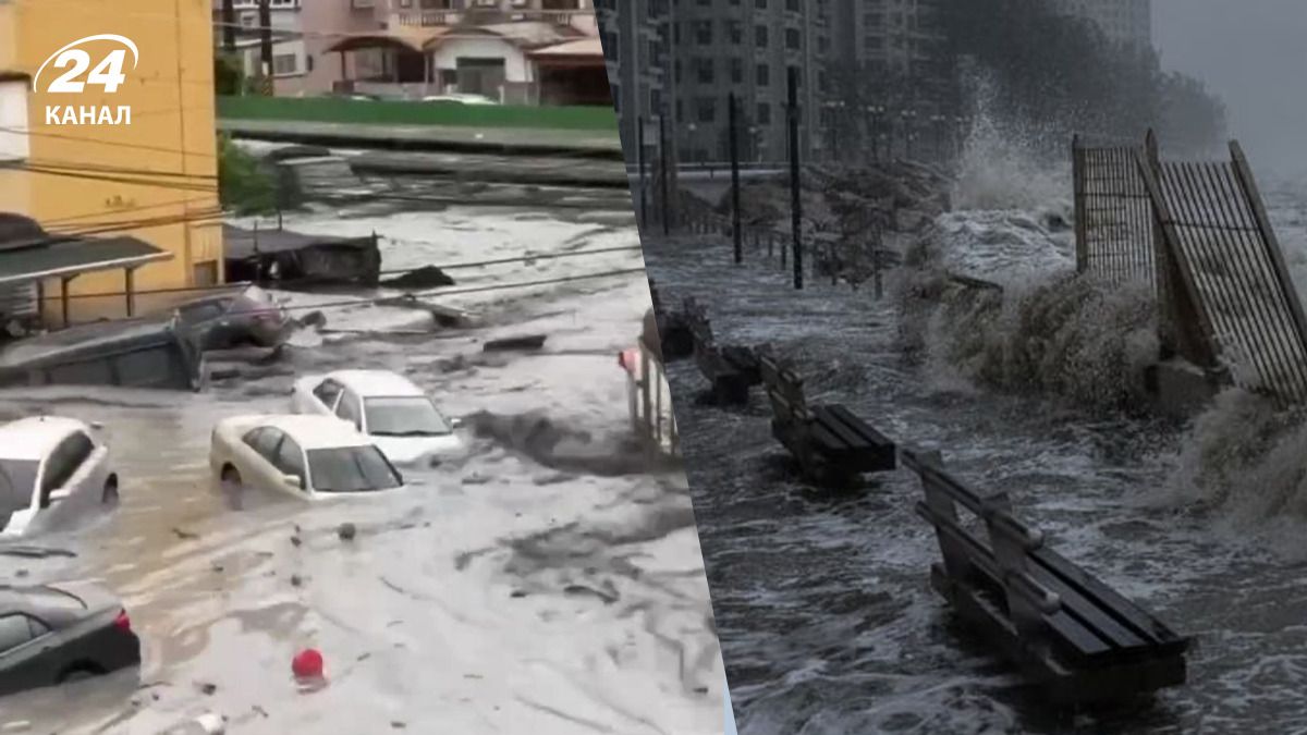 Последствия супертайфуна Ragasa