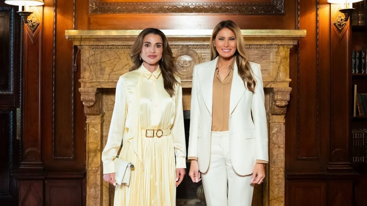 Ранія аль-Абдалла і Меланія Трамп