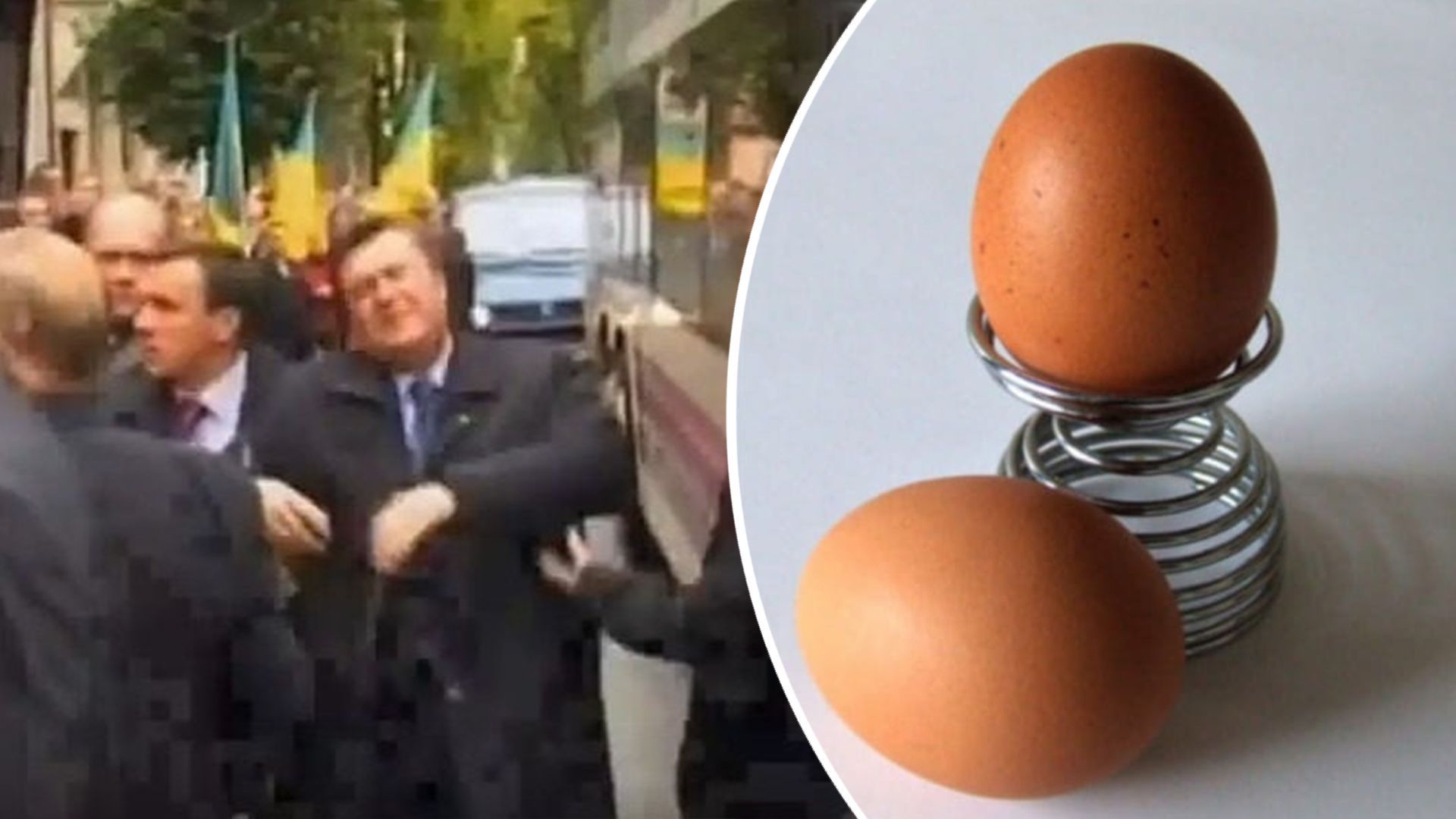 Яєчний замах на Януковича