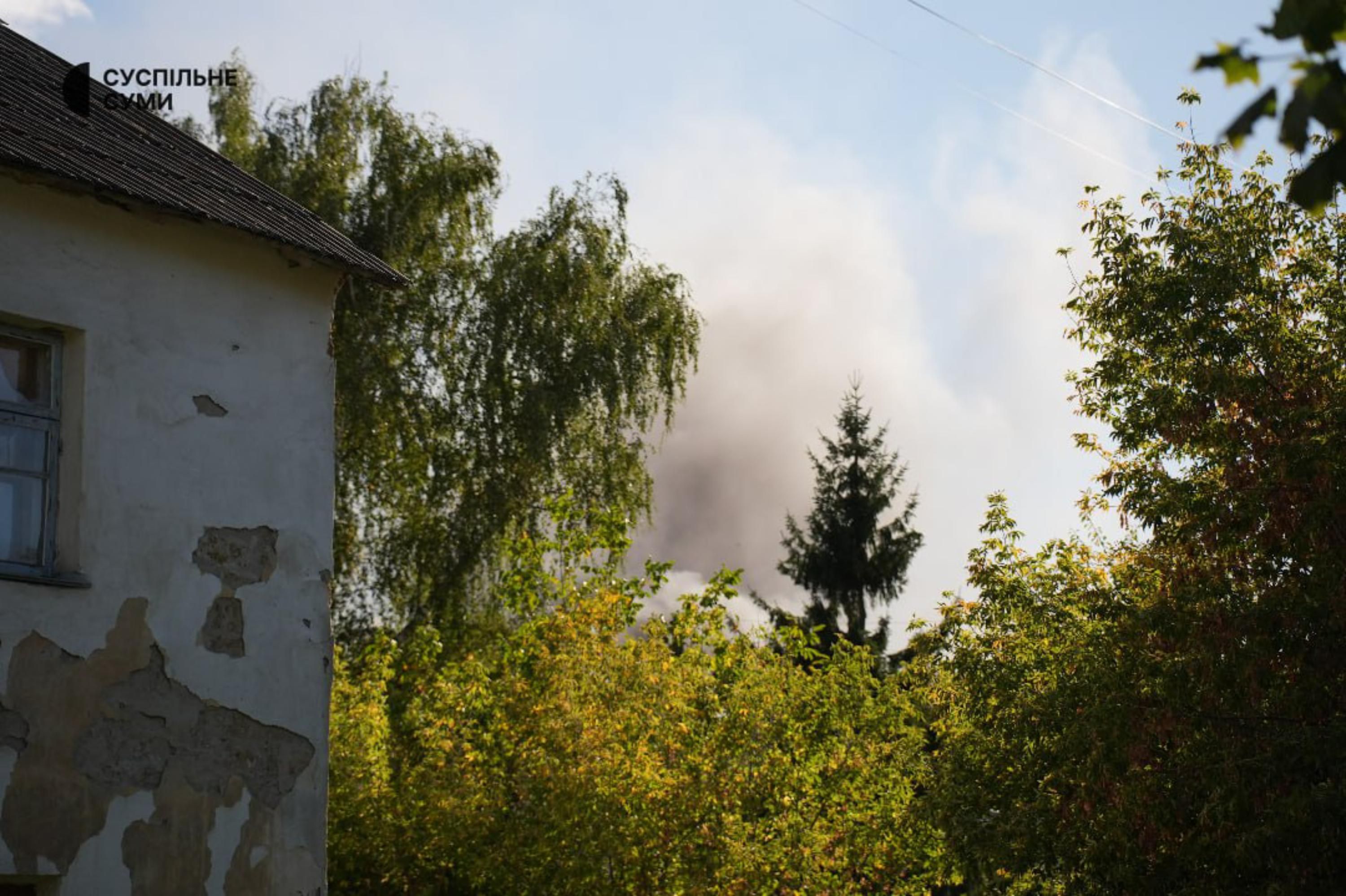 Взрывы в Сумах 25 сентября 2025 Взрывы в Сумах 25 сентября 2025