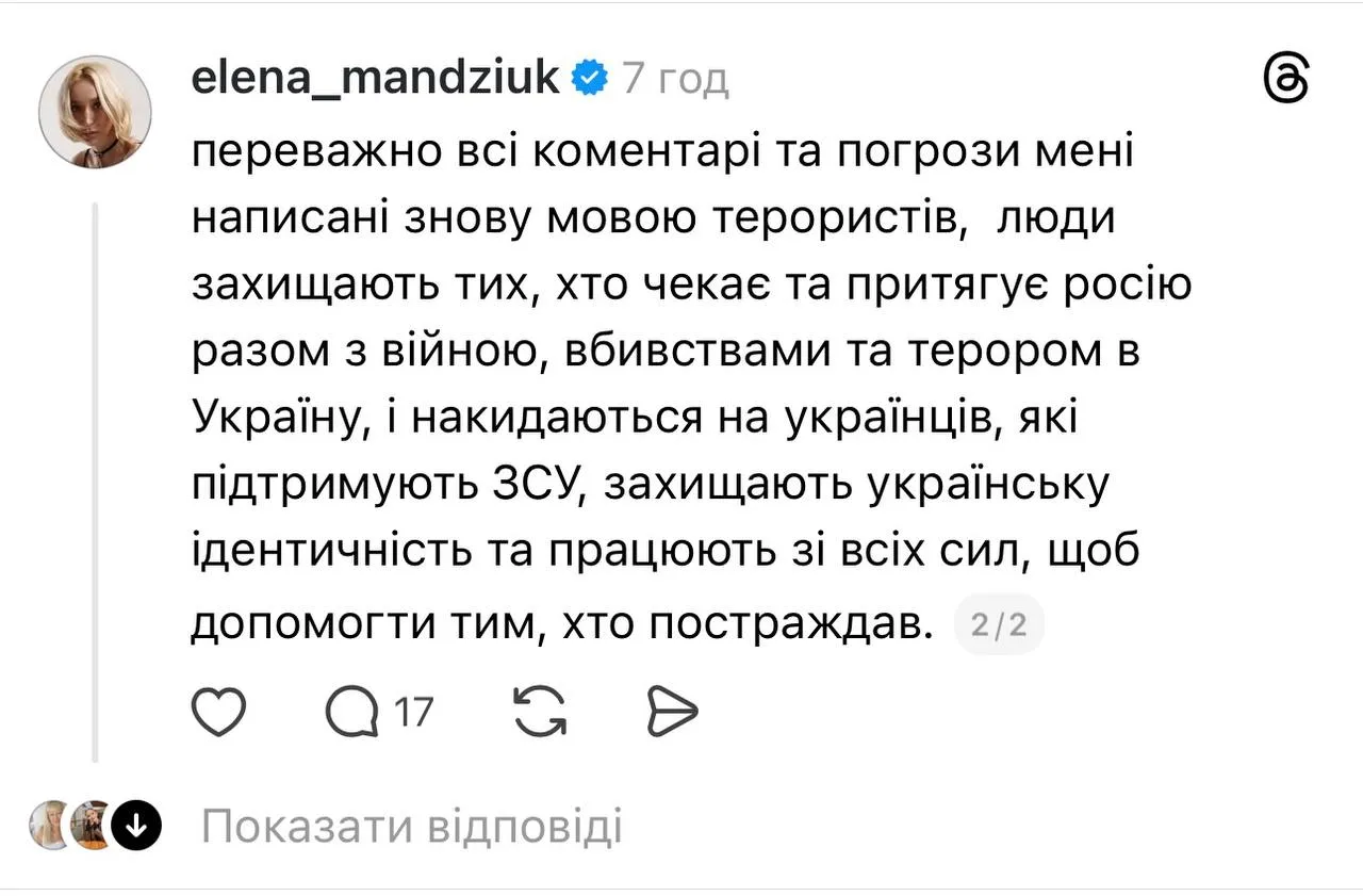 Елена Мандзюк