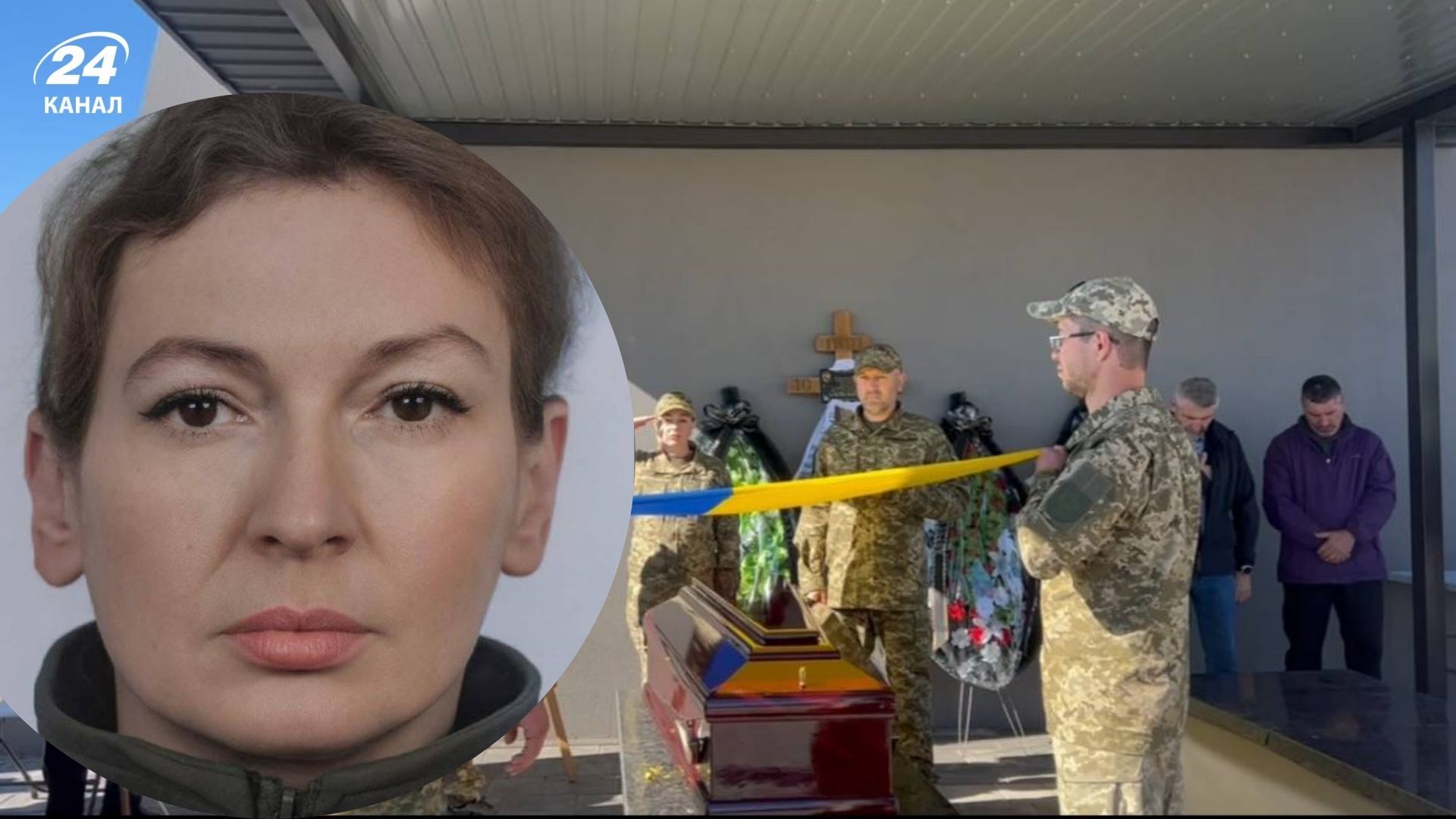 В Буче попрощались с защитницей Украины В Буче попрощались с защитницей Украины