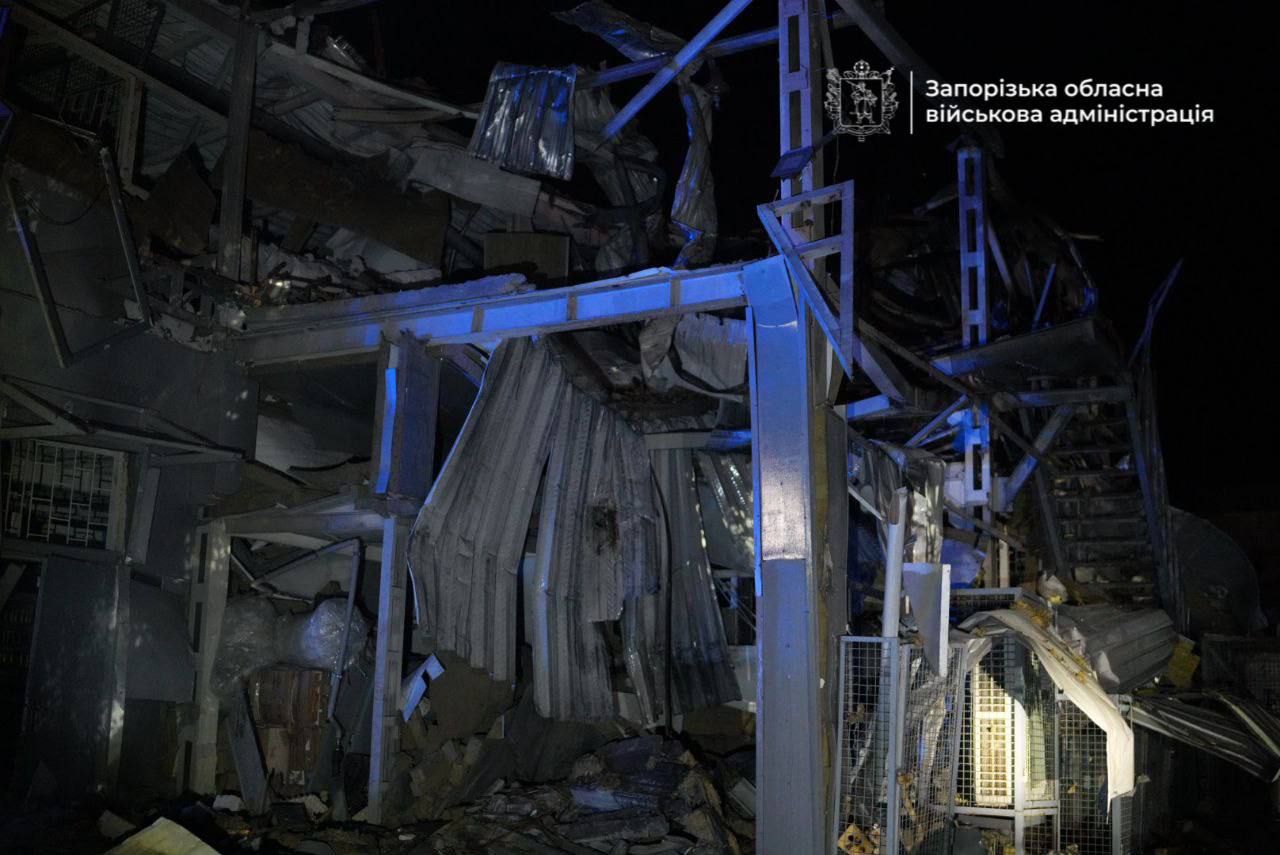 Атака росіян на Запоріжжя