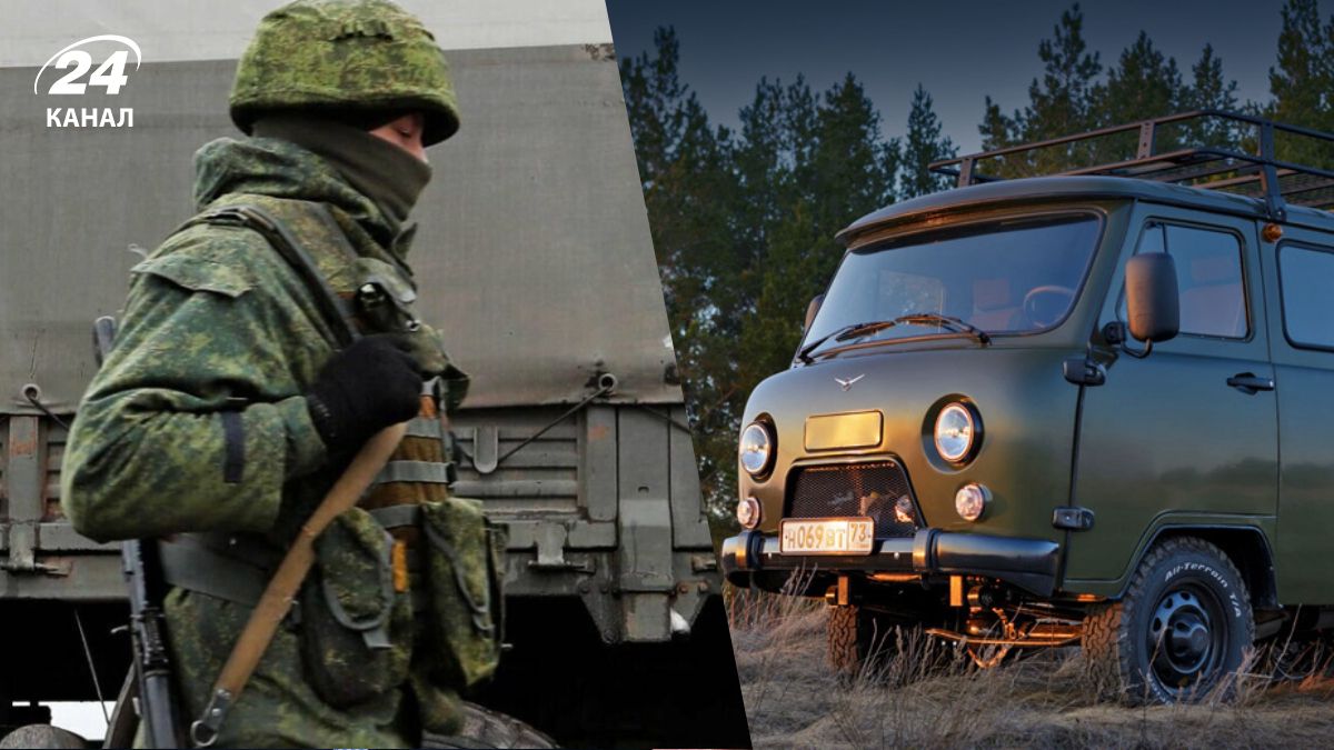 ГУР підірвало УАЗ з росіянами ГУР підірвало УАЗ з росіянами