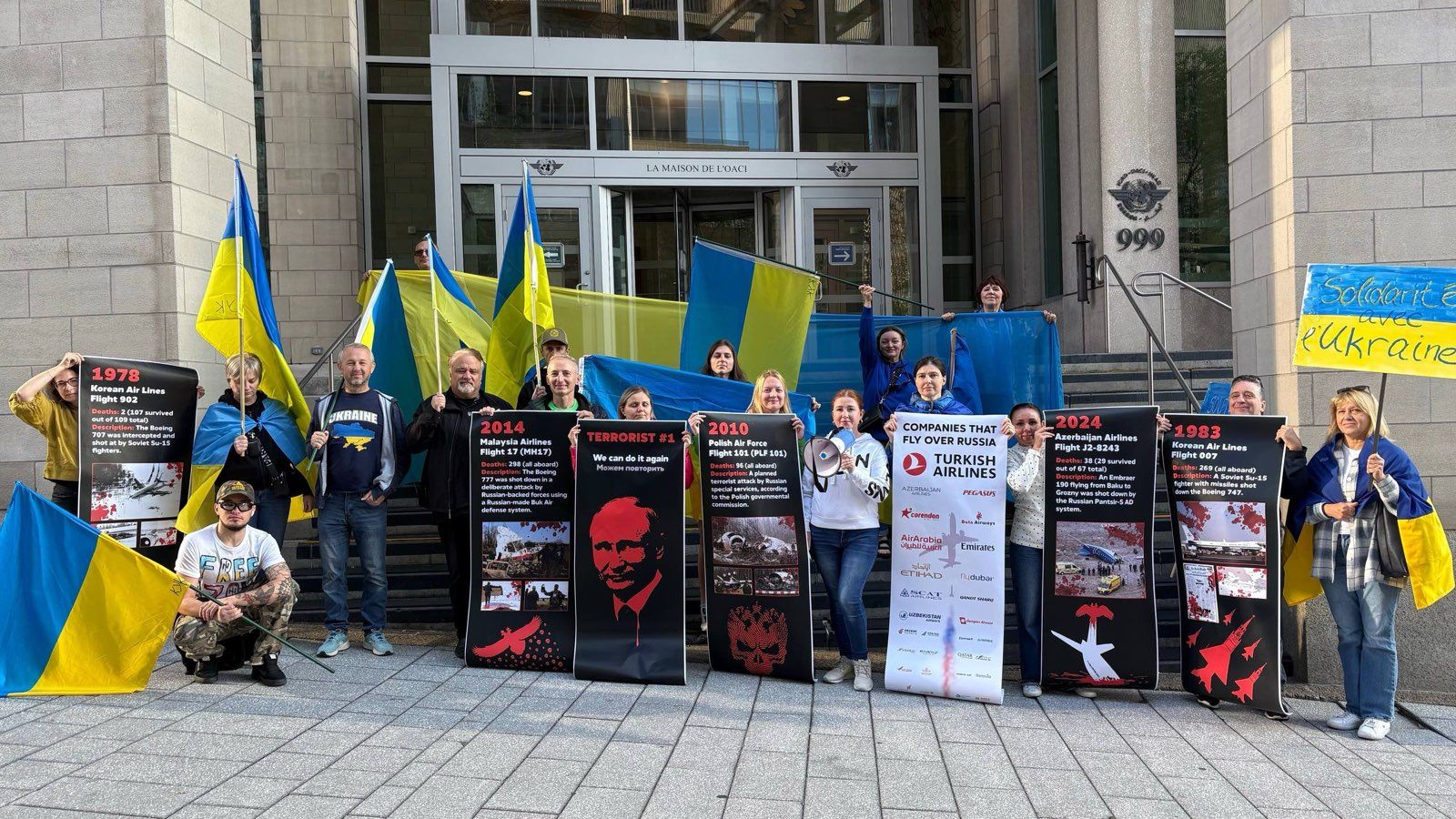 Активісти організували протест у Монреалі