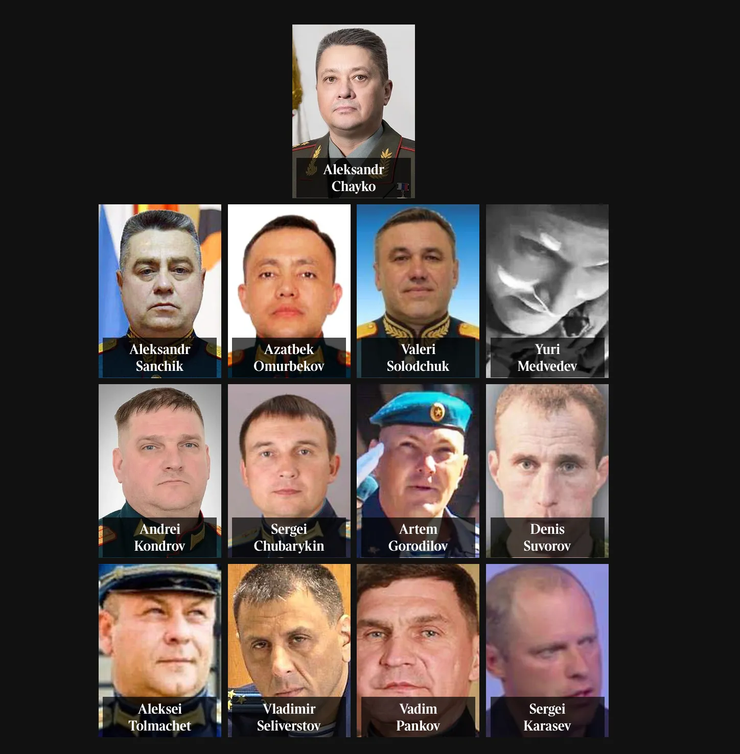 хто винен у злочинах у Бучі - фото та імена росіян