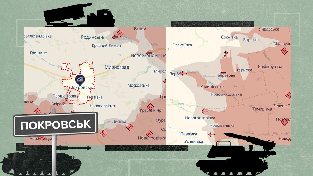 Як змінилася лінія фронту за тиждень Як змінилася лінія фронту за тиждень