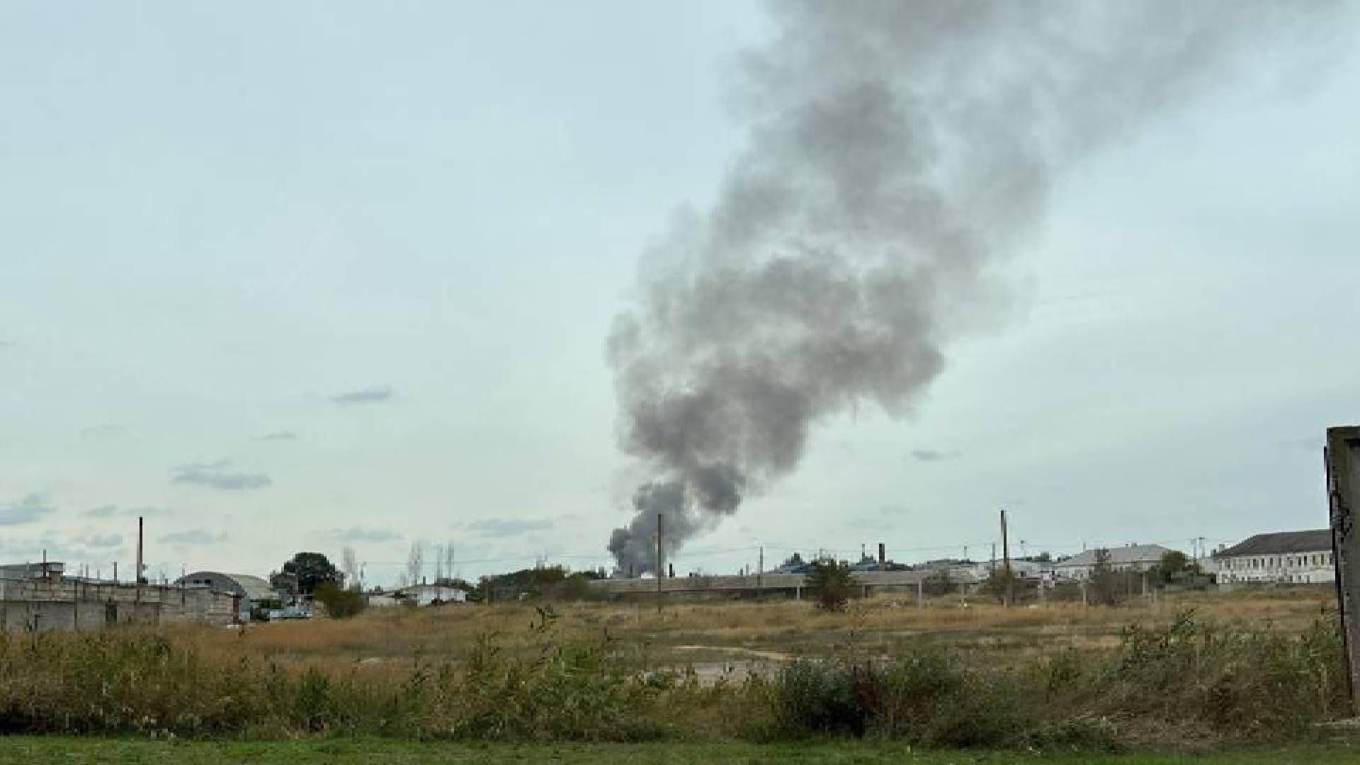 Феодосія, вибухи на нафтобазі в Криму 29 вересня 2025