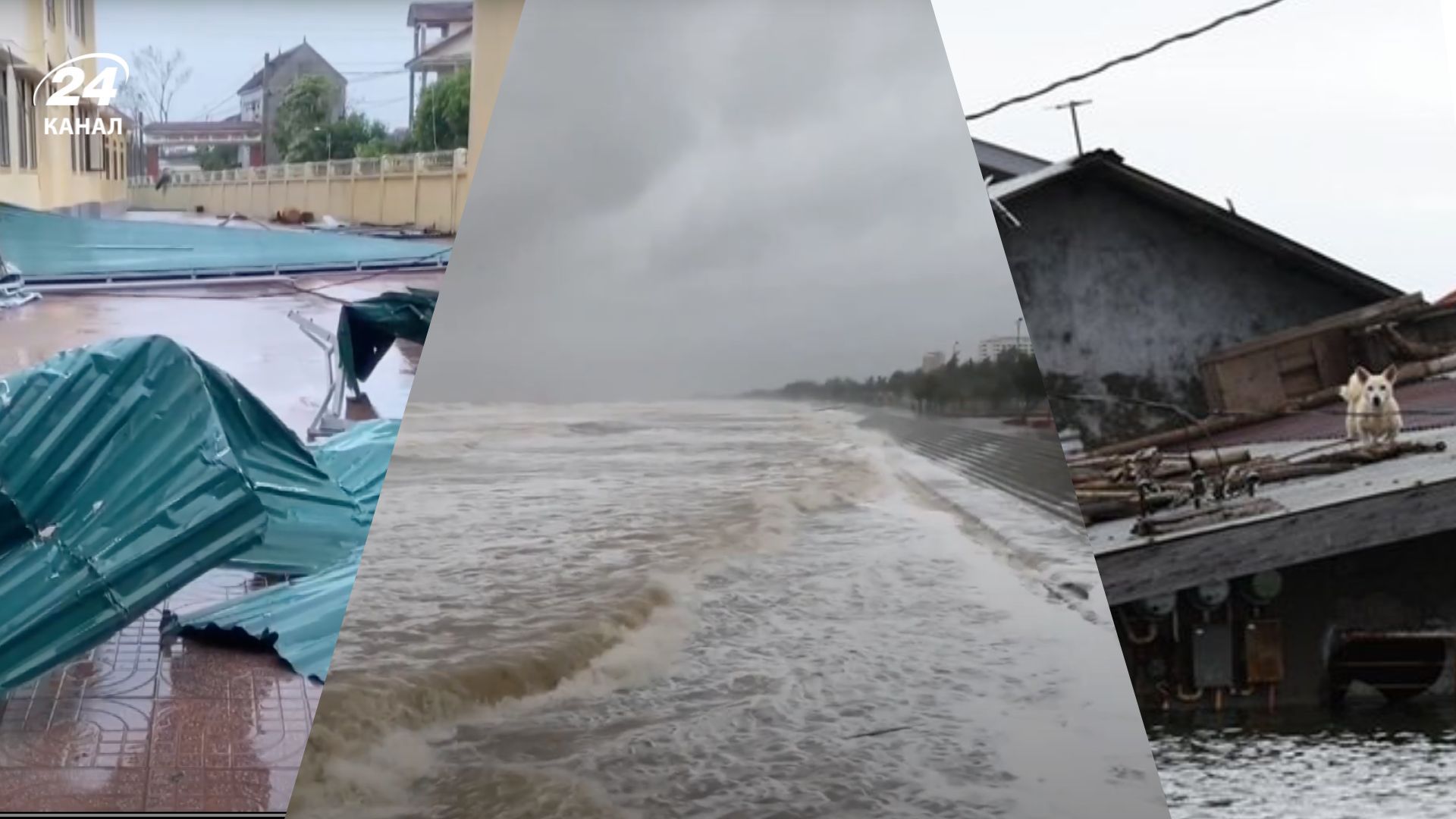 Во Вьетнаме бушевал тайфун Буалой Во Вьетнаме бушевал тайфун Буалой