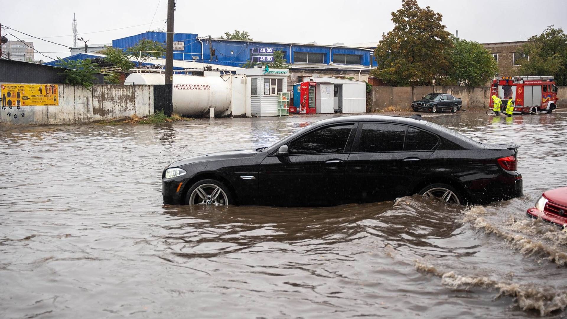 Одеса страждає від зливи Одеса страждає від зливи